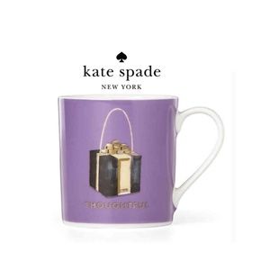 Kate Spade Purple Things We Love "Thoughtful" Mug